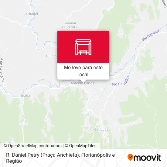 R. Daniel Petry (Praça Anchieta) mapa