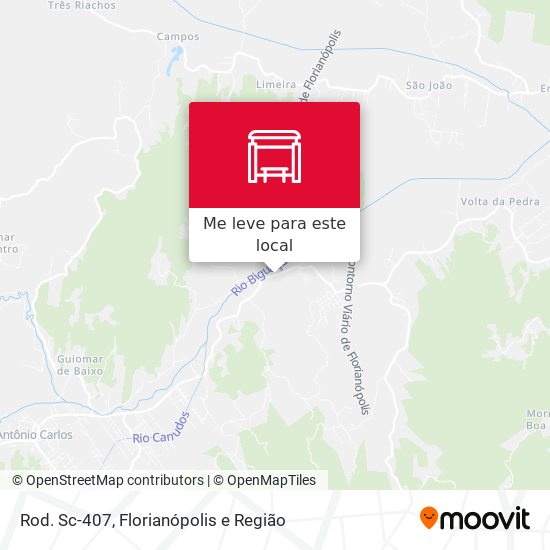 Rod. Sc-407 mapa