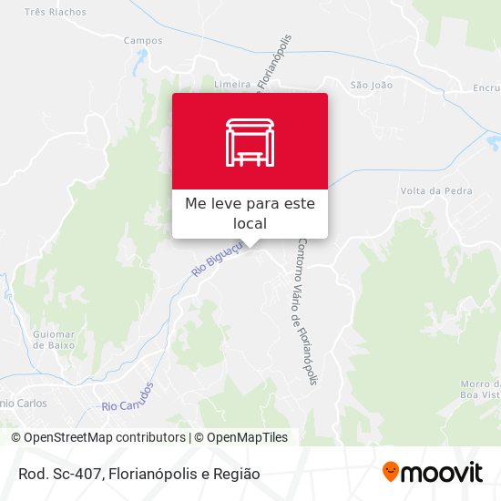 Rod. Sc-407 mapa