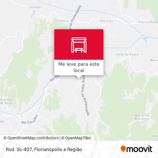 Rod. Sc-407 mapa