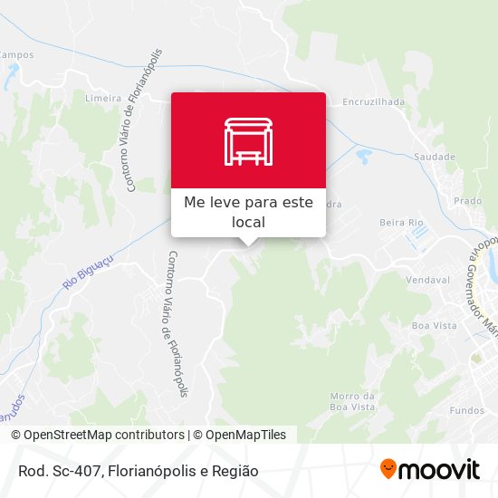Rod. Sc-407 mapa