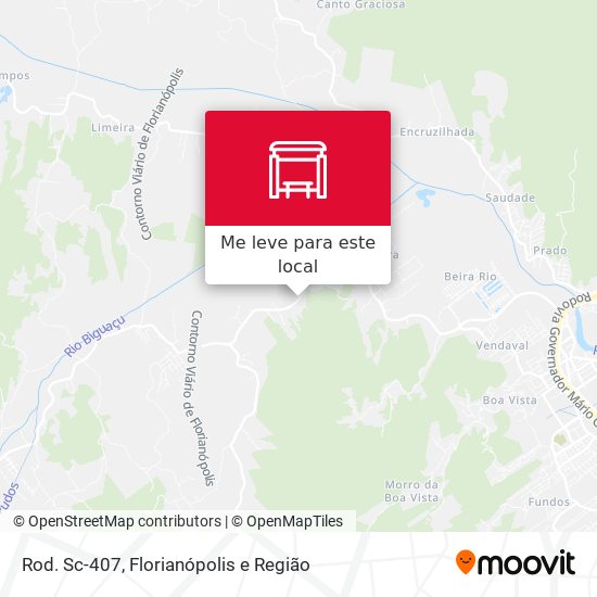 Rod. Sc-407 mapa