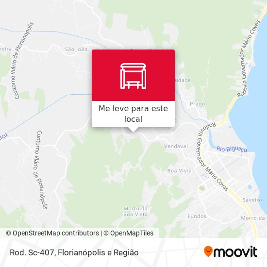 Rod. Sc-407 mapa