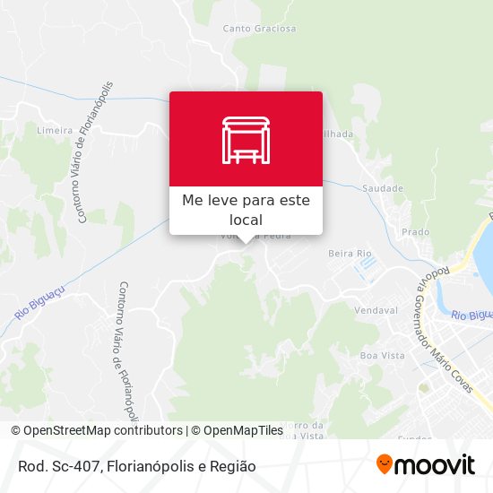 Rod. Sc-407 mapa