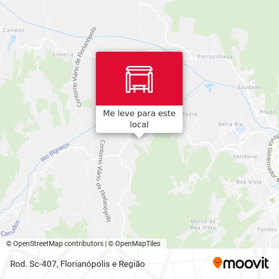Rod. Sc-407 mapa