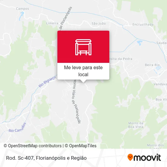 Rod. Sc-407 mapa