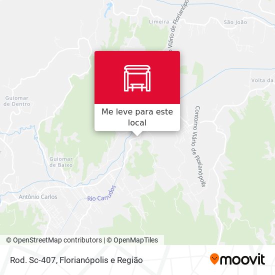 Rod. Sc-407 mapa