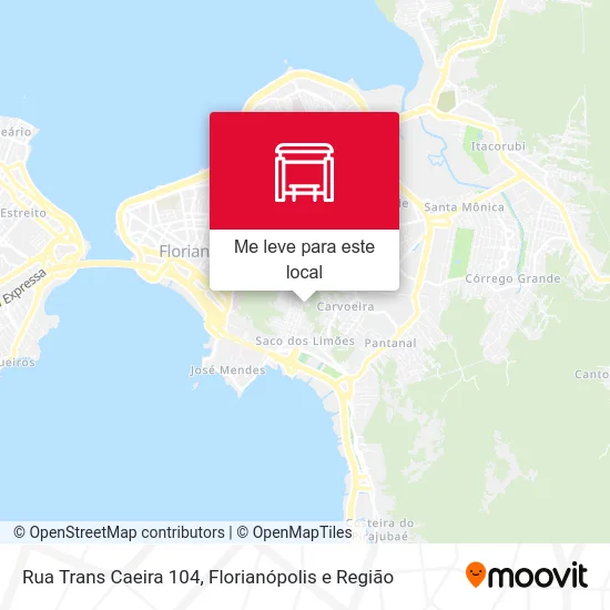 Rua Trans Caeira 104 mapa