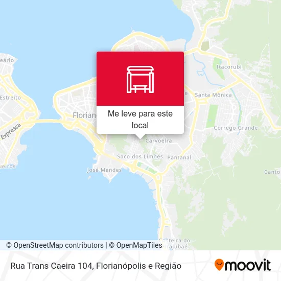 Rua Trans Caeira 104 mapa