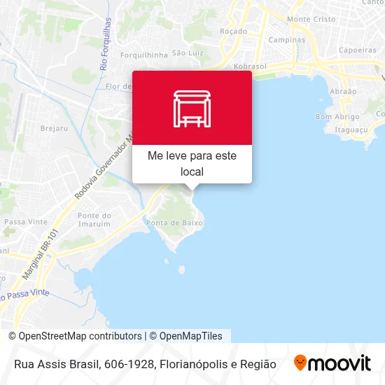 Rua Assis Brasil, 606-1928 mapa