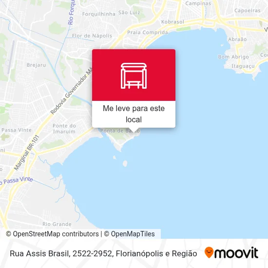 Rua Assis Brasil, 2522-2952 mapa