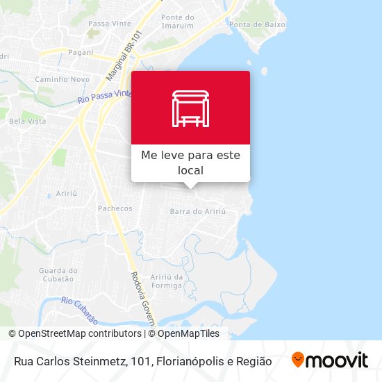 Rua Carlos Steinmetz, 101 mapa
