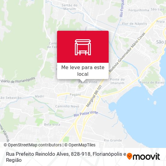 Rua Prefeito Reinoldo Alves, 828-918 mapa