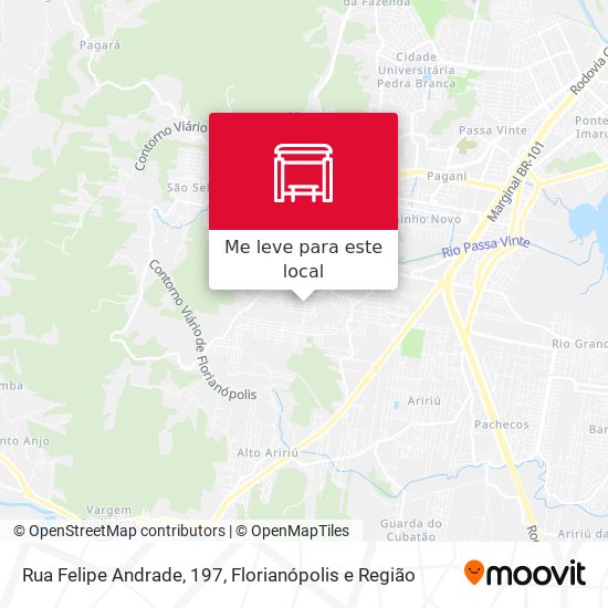 Rua Felipe Andrade, 197 mapa