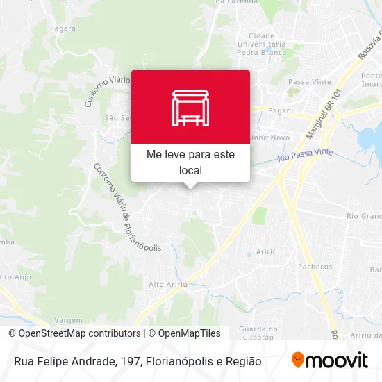 Rua Felipe Andrade, 197 mapa