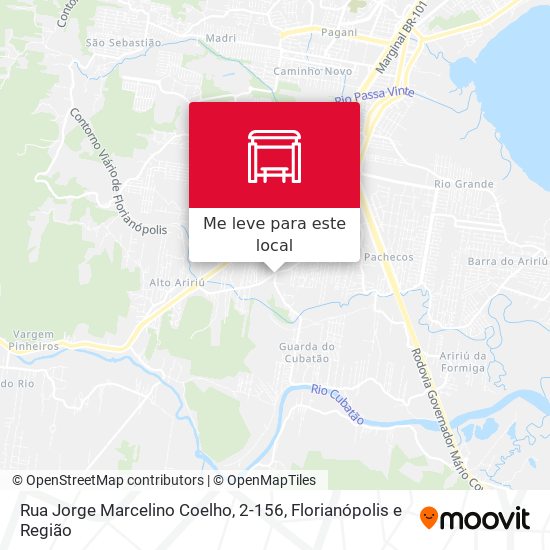 Rua Jorge Marcelino Coelho, 2-156 mapa