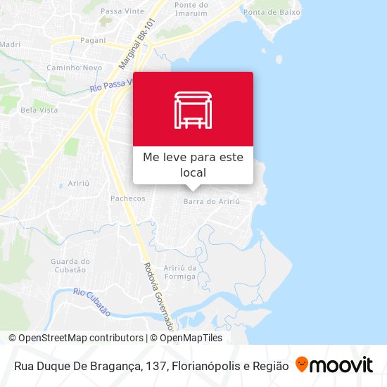 Rua Duque De Bragança, 137 mapa