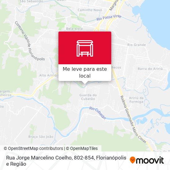 Rua Jorge Marcelino Coelho, 802-854 mapa