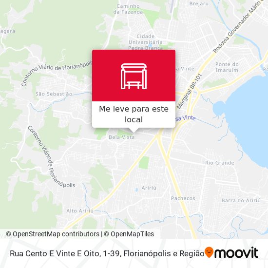 Rua Cento E Vinte E Oito, 1-39 mapa
