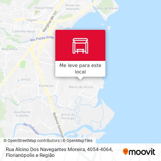 Rua Alcino Dos Navegantes Moreira, 4054-4064 mapa