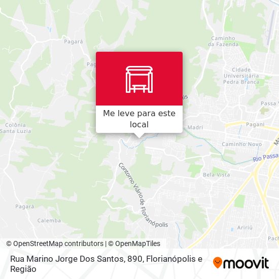 Rua Marino Jorge Dos Santos, 890 mapa