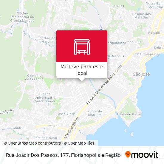 Rua Joacir Dos Passos, 177 mapa