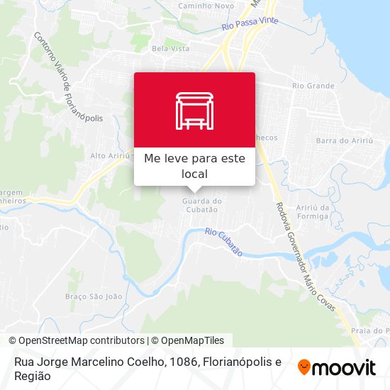 Rua Jorge Marcelino Coelho, 1086 mapa
