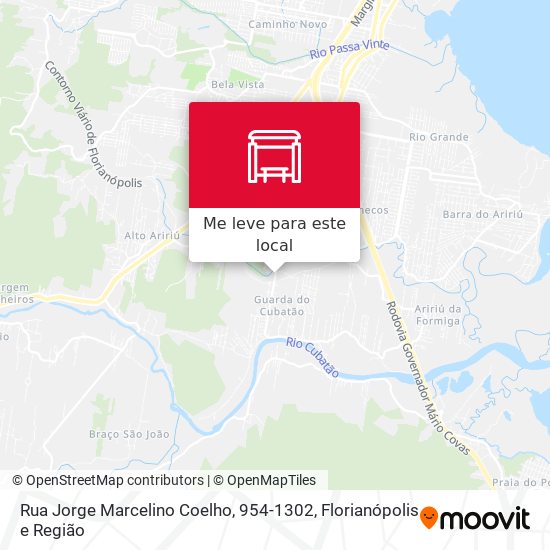 Rua Jorge Marcelino Coelho, 954-1302 mapa
