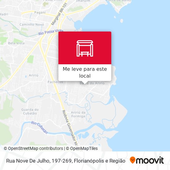 Rua Nove De Julho, 197-269 mapa