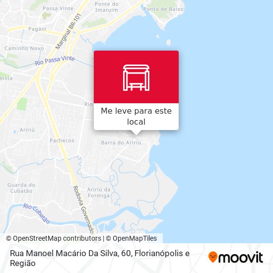 Rua Manoel Macário Da Silva, 60 mapa