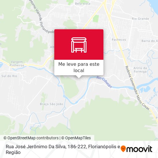 Rua José Jerônimo Da Silva, 186-222 mapa