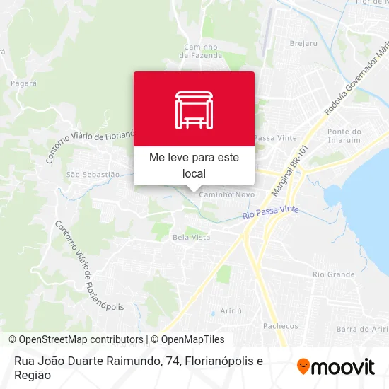 Rua João Duarte Raimundo, 74 mapa