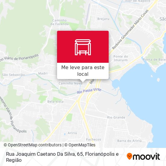 Rua Joaquim Caetano Da Silva, 65 mapa
