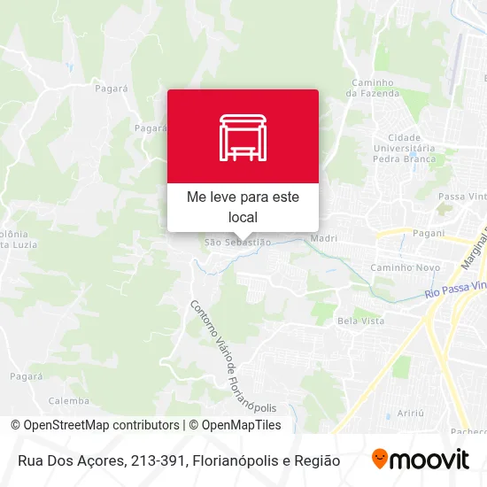 Rua Dos Açores, 213-391 mapa