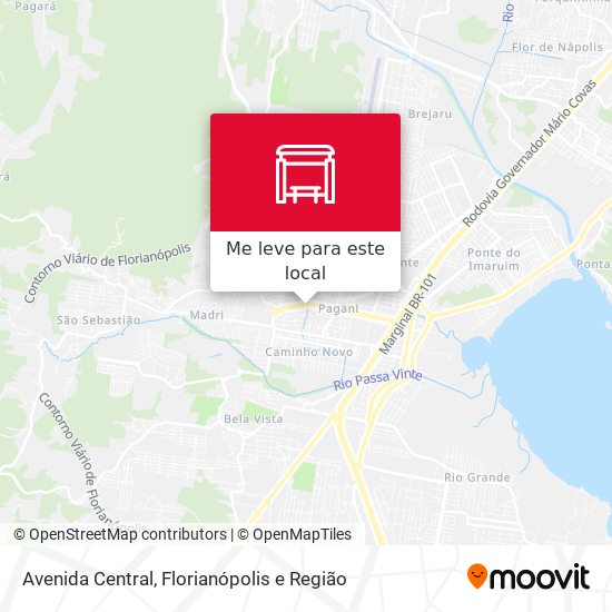 Avenida Central mapa