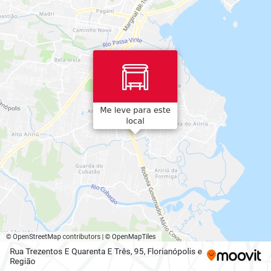 Rua Trezentos E Quarenta E Três, 95 mapa