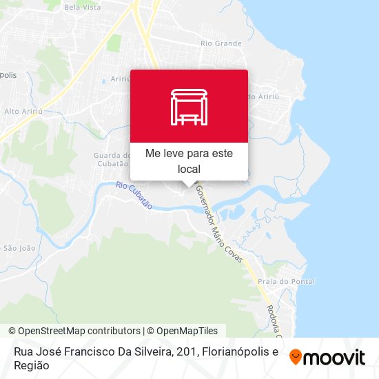 Rua José Francisco Da Silveira, 201 mapa