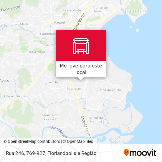 Rua 246, 769-927 mapa