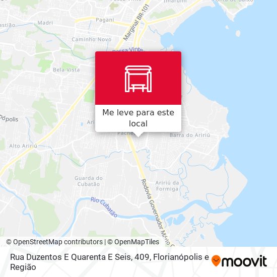 Rua Duzentos E Quarenta E Seis, 409 mapa