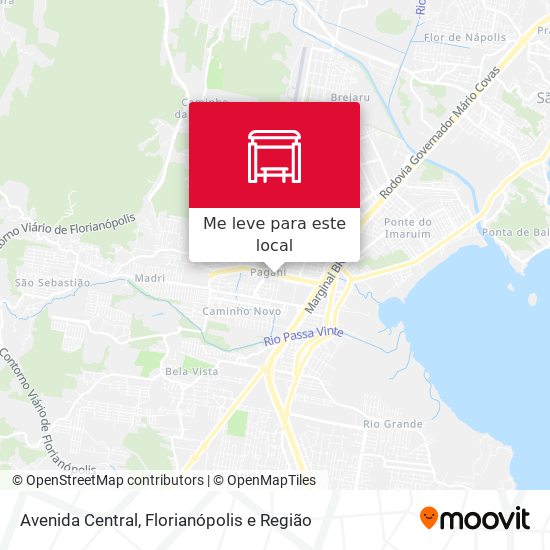 Avenida Central mapa