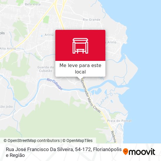 Rua José Francisco Da Silveira, 54-172 mapa