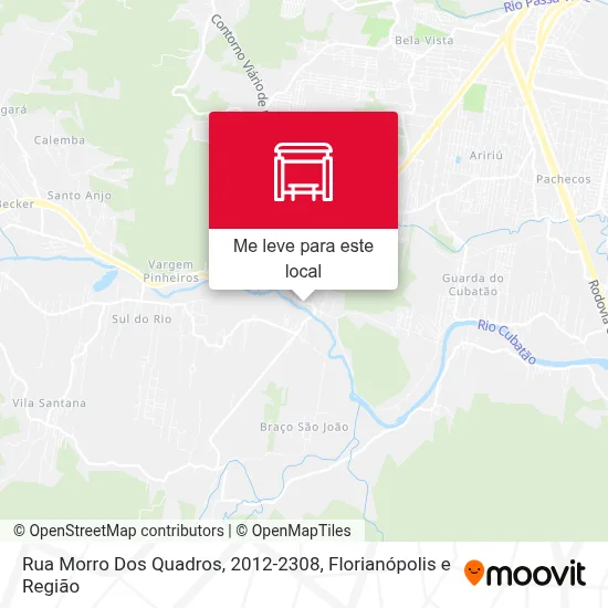 Rua Morro Dos Quadros, 2012-2308 mapa