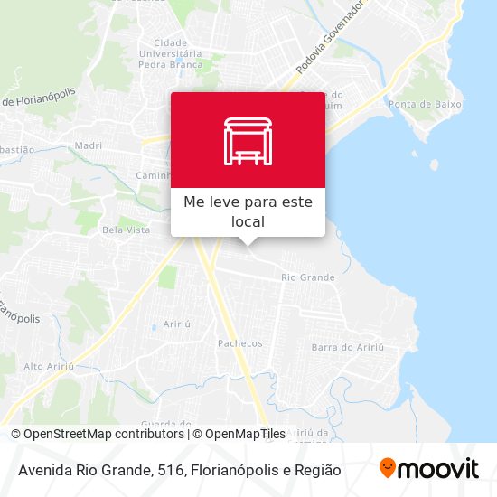 Avenida Rio Grande, 516 mapa
