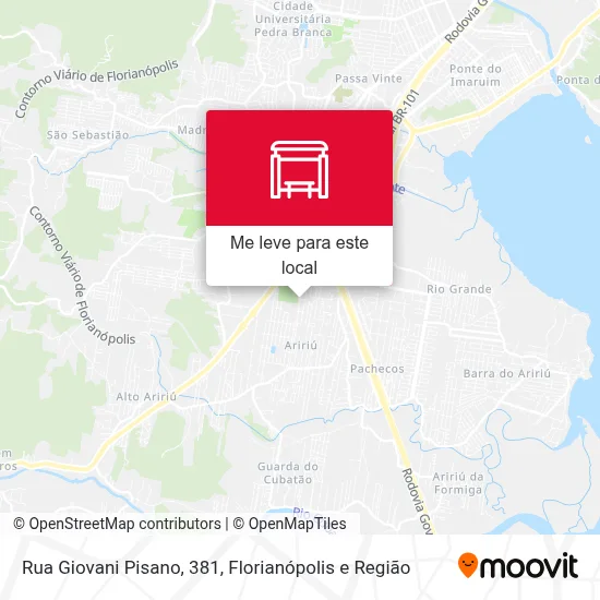 Rua Giovani Pisano, 381 mapa