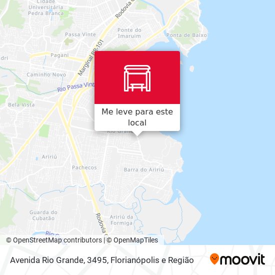 Avenida Rio Grande, 3495 mapa