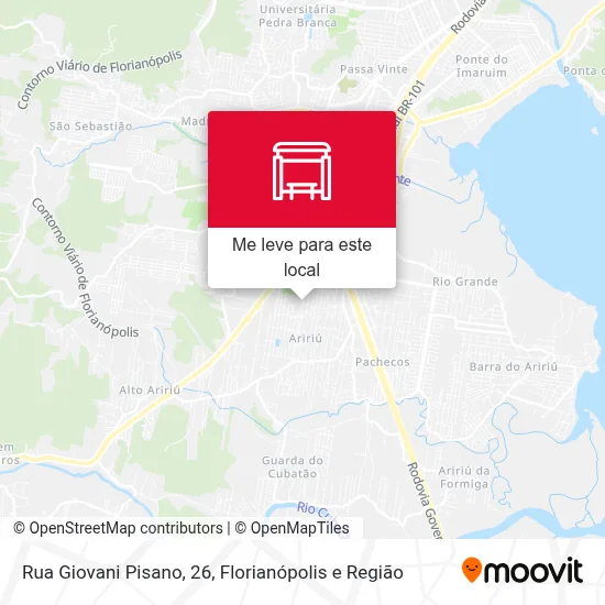 Rua Giovani Pisano, 26 mapa
