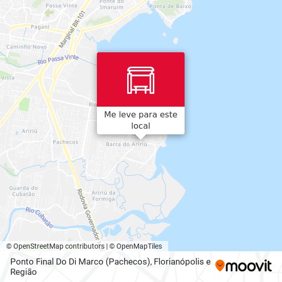 Ponto Final Do Di Marco (Pachecos) mapa