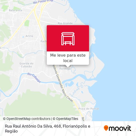 Rua Raul Antônio Da Silva, 468 mapa