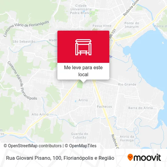 Rua Giovani Pisano, 100 mapa