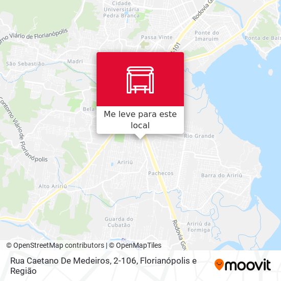 Rua Caetano De Medeiros, 2-106 mapa